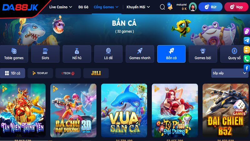 Bắn cá DA88 đã và đang khẳng định mình trên thị trường