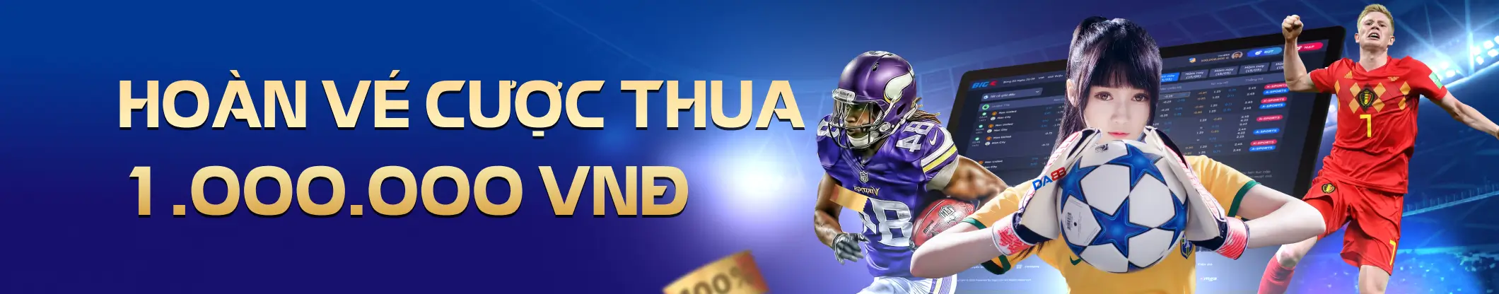 Khuyến mãi hoàn vé cược thua tại DA88