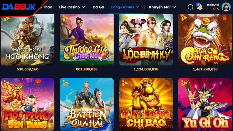 Vô vàn lựa chọn cho game thủ